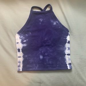 Cute tie dye crop top